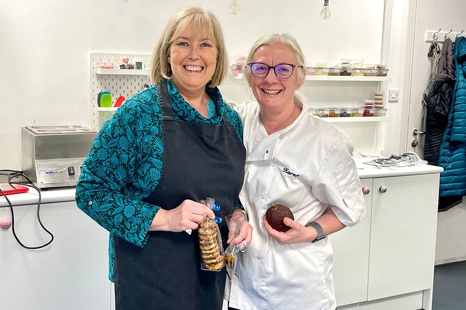 3 Hour Chocolate Making Experience in The Mayford business centre - Piping, un-molding, and finishing touches that feel professional