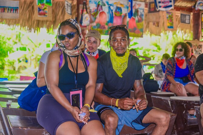 ATV Adventure w/ Chocolate, Coffee & Cave Swim in Punta Cana - Stop 4: Playa Macao break with limestone cliffs and beach reset