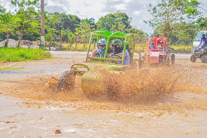 ATV OR BUGGY Ride Into the jungle with cave coffee & chocolate - The Cave and Cenote Moment: Crystal-Clear Water and an Underground River