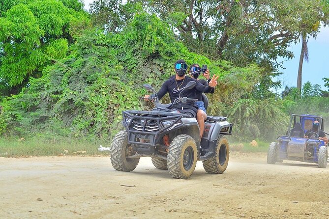 ATV Ride with Coffee, Chocolate Tasting and Cenote in Punta Cana - Macao Beach Finish: White Sand, Palm Shade, and a Breather