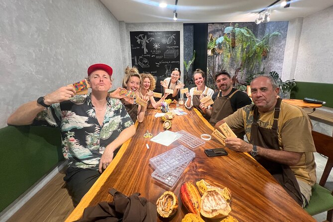 Bean to bar Chocolate Workshop in Ho Chi Minh City - Husking cacao beans: messy, real, and oddly satisfying