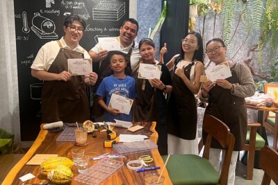 Bean to bar Chocolate Workshop in Ho Chi Minh City - Tasting cacao pods, then learning what you’re working with