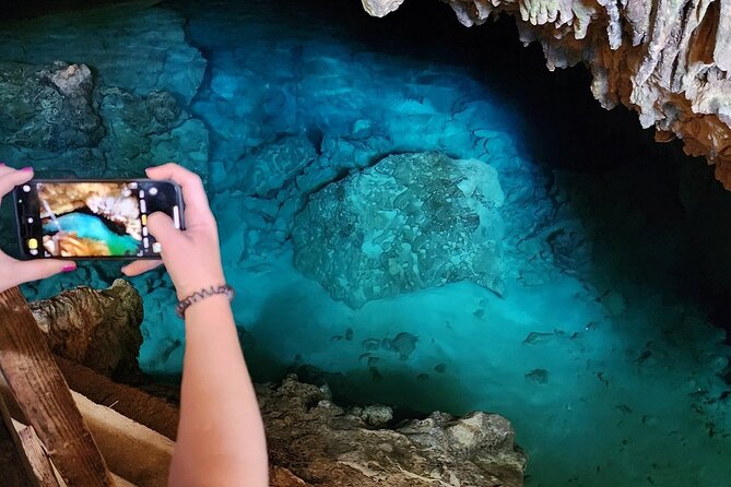 Buggy Adventure Tour with Chocolate and Coffee in Punta Cana - Los Hoyos del Salado cenote: 25 ft deep, lines, and getting out