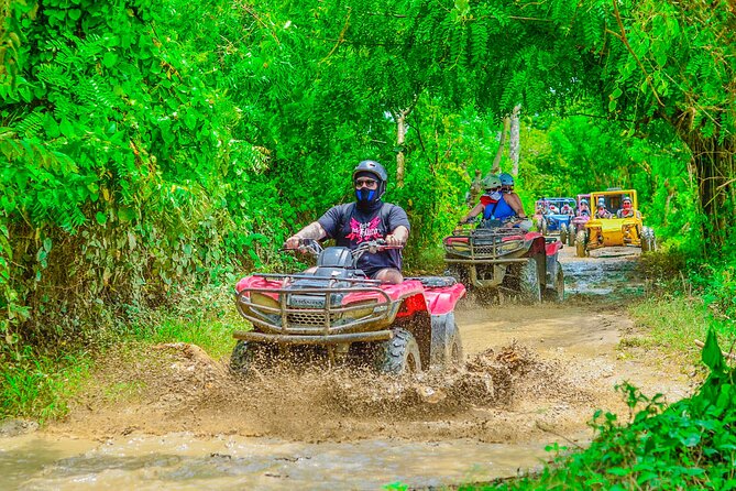 Buggy Ride Into the jungle with cave coffee & chocolate tasting - Macao Beach: the payoff after the muddy ride