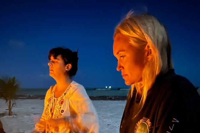 Cacao ceremony on the beach of Holbox - Kayaking on Holbox at night: the part where you should be picky