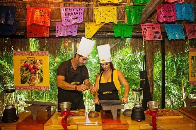 Chocolate Workshop - Learning the Mayan chocolate method: grinding, seasoning, and shaping