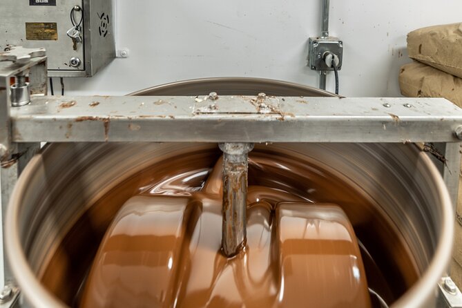 Craft Chocolate Tasting - What you’ll see after tasting: production machines and bean-to-bar logic