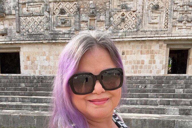 Cultural Day in Uxmal, kabah & Chocolate Museum from Mérida - Kabah: Codz Poop and Chaak masks up close