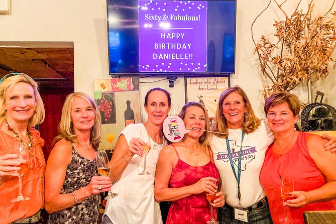 Grapevine's Wine & Chocolate Happy Hour - Stop 2 at Landon Winery: Texas wine flight plus Main Street chocolate