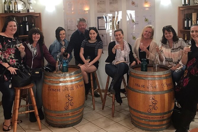 Hunter Valley Wine Tour from the Hunter with Wine Craft Beer Cheese Chocolate - Getting Around Hunter Valley: Pickup, Minibus Comfort, Small Group