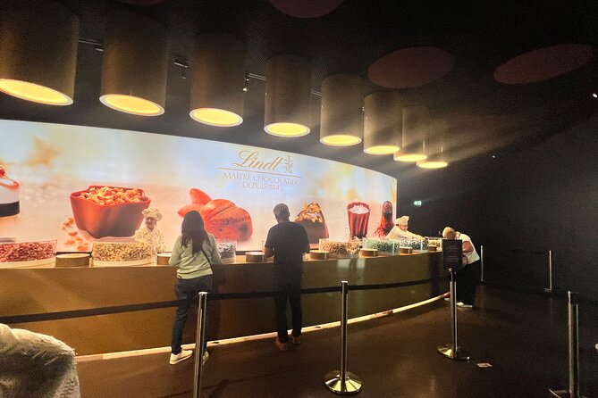 Lindt Home of Chocolate Museum Entry Ticket with Pickup - Black-Limousine Pickup and Arrival in Zurich
