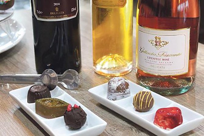 Maltese Wine & Chocolate Pairing - What You’ll Taste: Four Maltese Wines and Five Handmade Chocolates