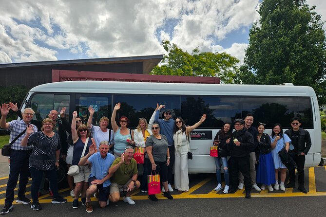 Melbourne: Yarra Valley Wine, Gin, Whisky and Chocolate Tour - Starting at NGV Australia: Getting on the bus without stress