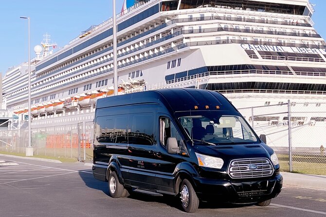 Orlando Airport MCO to Cocoa Beach and Cape Canaveral Hotels - The ride experience: luxury sedan comfort plus onboard Wi‑Fi