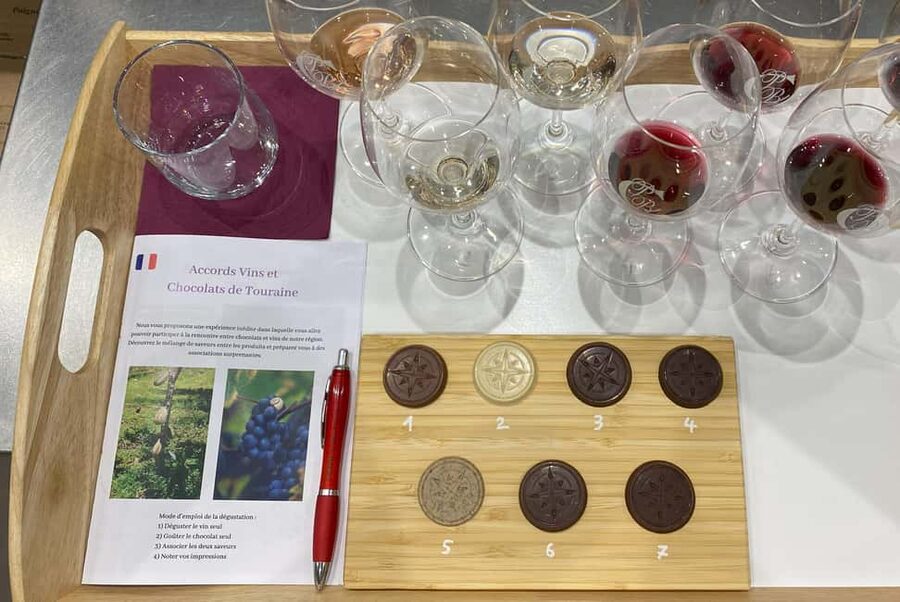 Wine and Chocolate experience - Cave Pierre et Bertrand COULY: where Chinon meets chocolate