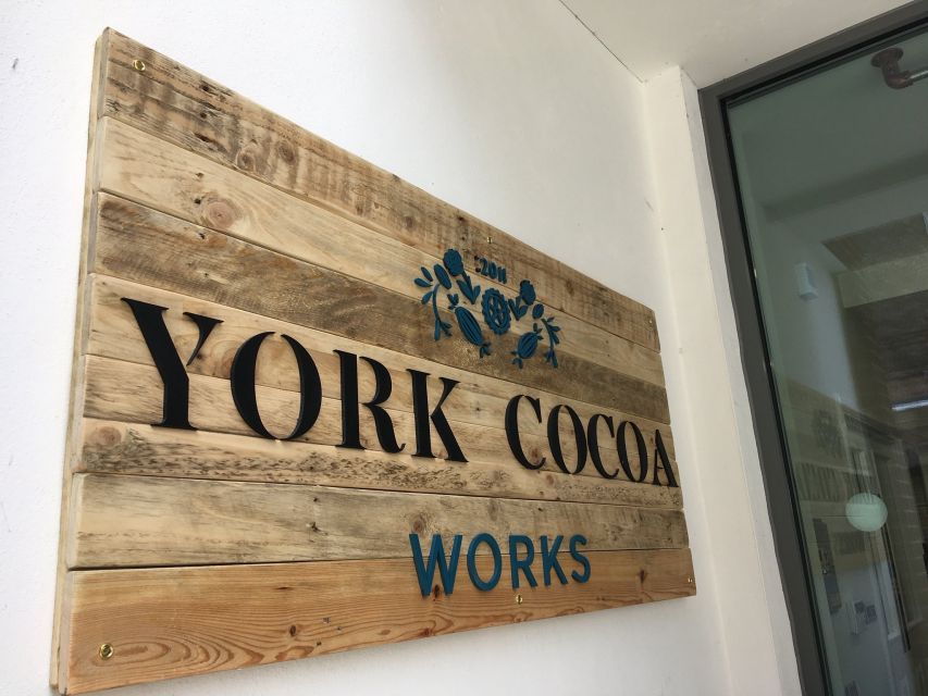 York: York Cocoa Works Guided Tour and Tasting - First stop at York Cocoa Works: where the tour starts and why group size matters